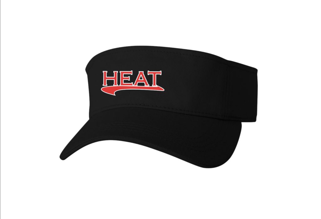 Player Visors Waco Heat Baseball & Fastpitch Club